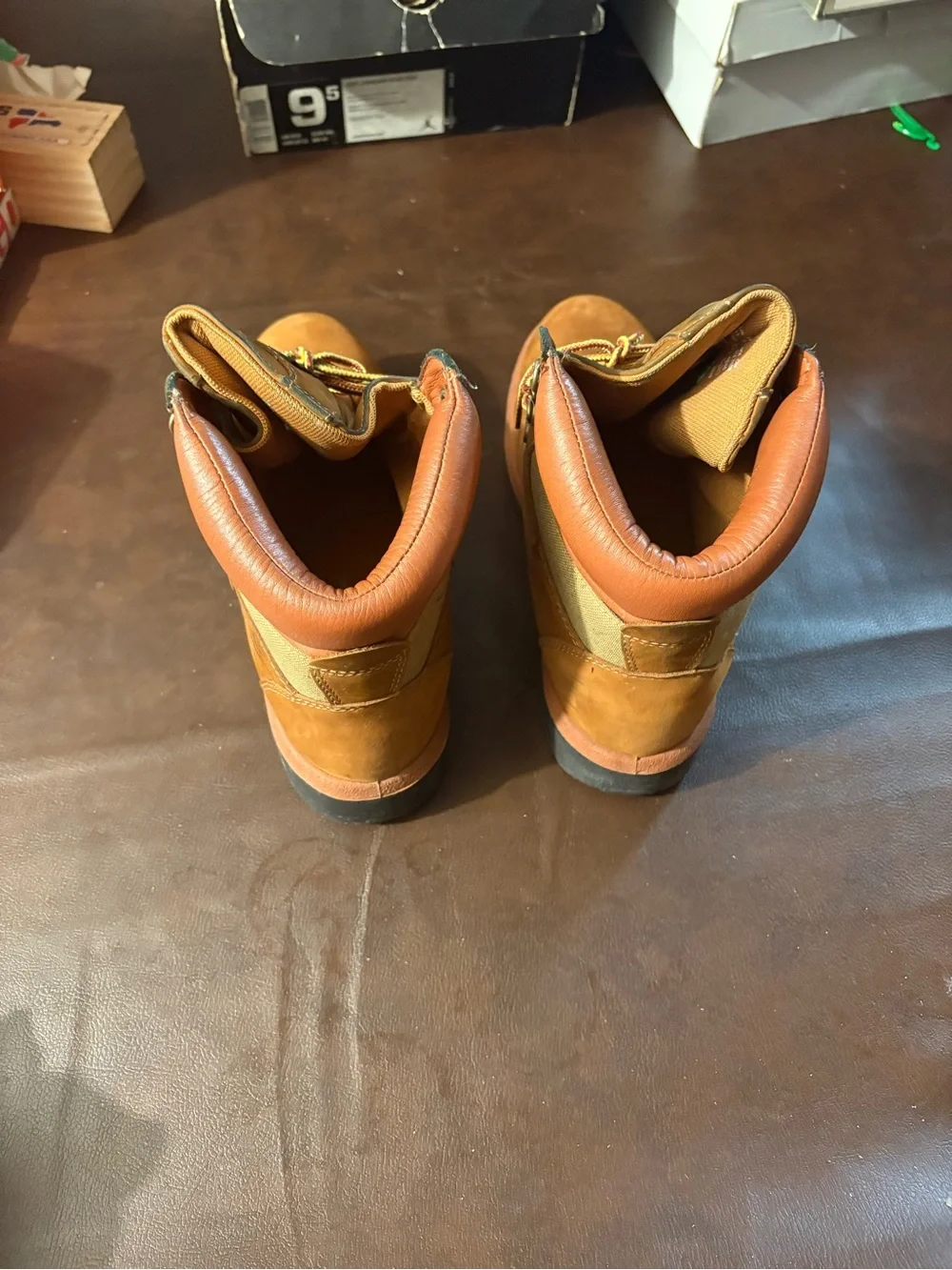 Timberland Wheat Tan Feild Boot Men's Lace-Up Work Boots